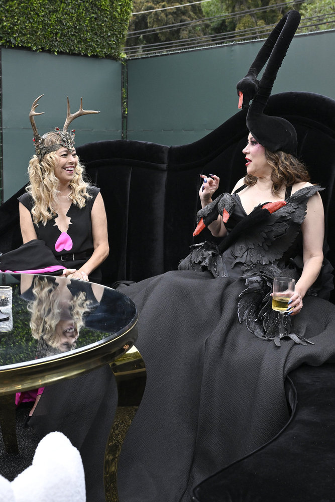 Jennifer Tilly and Sutton Stracke in the Real Housewives of Beverly Hills Season 14 premiere