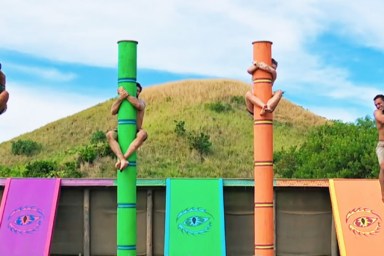 Survivor pole challenge record